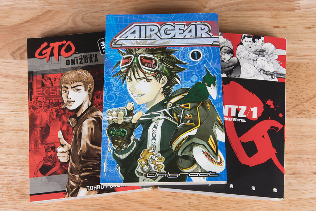 First-Print Manga Volumes Out-of-Print Series