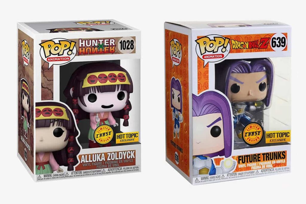 Funko Pops rare anime collectives