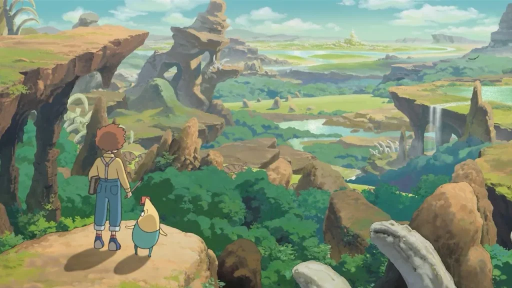 Ni no Kuni’s vibrant scenery