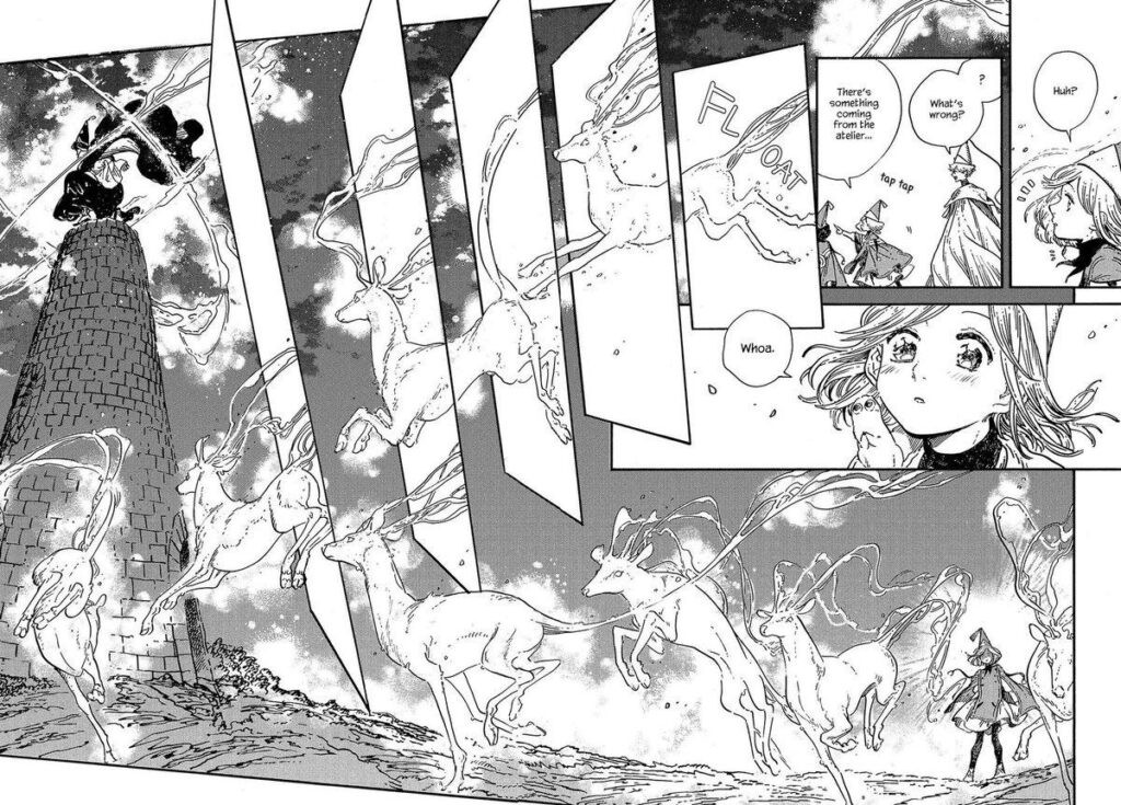 A panel from Witch Hat Atelier