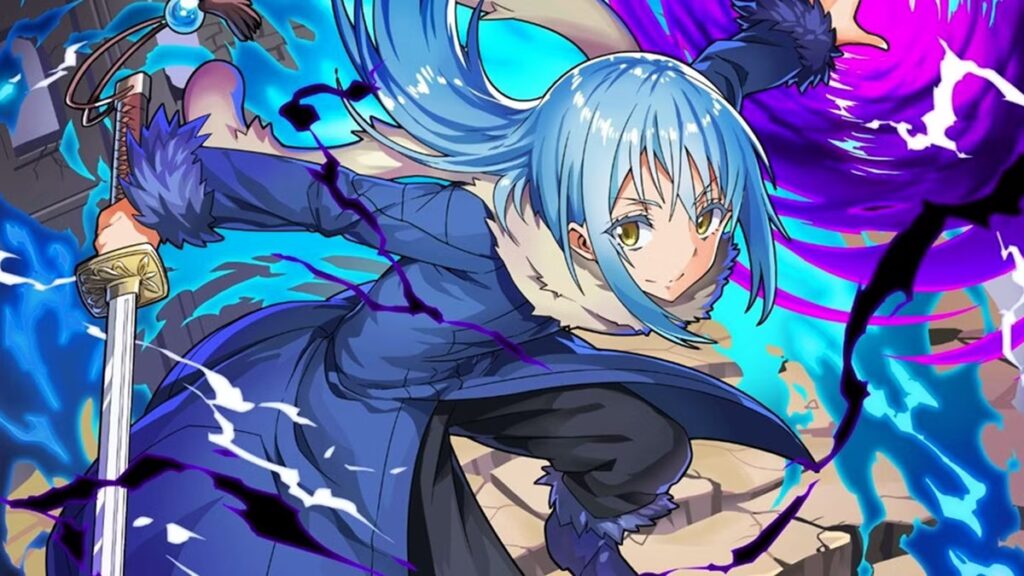 That Time I Got Reincarnated as a Slime" showing Rimuru